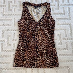 Express Leopard Print Top